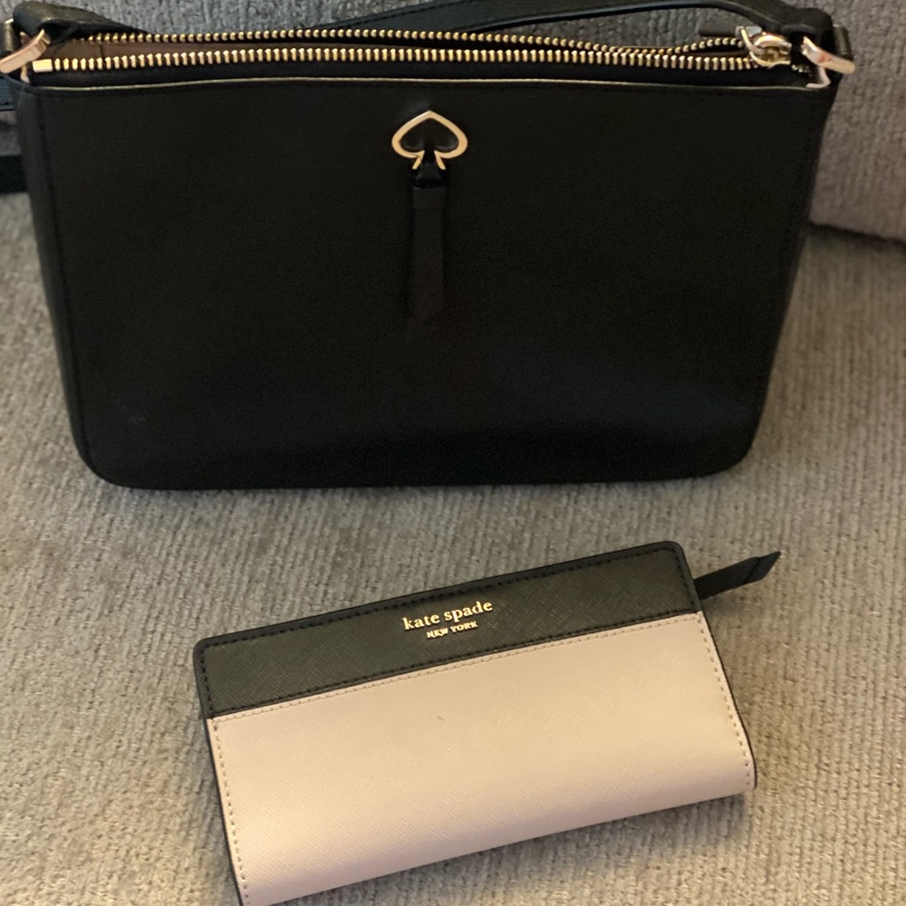 Kate spade cross body and wallet